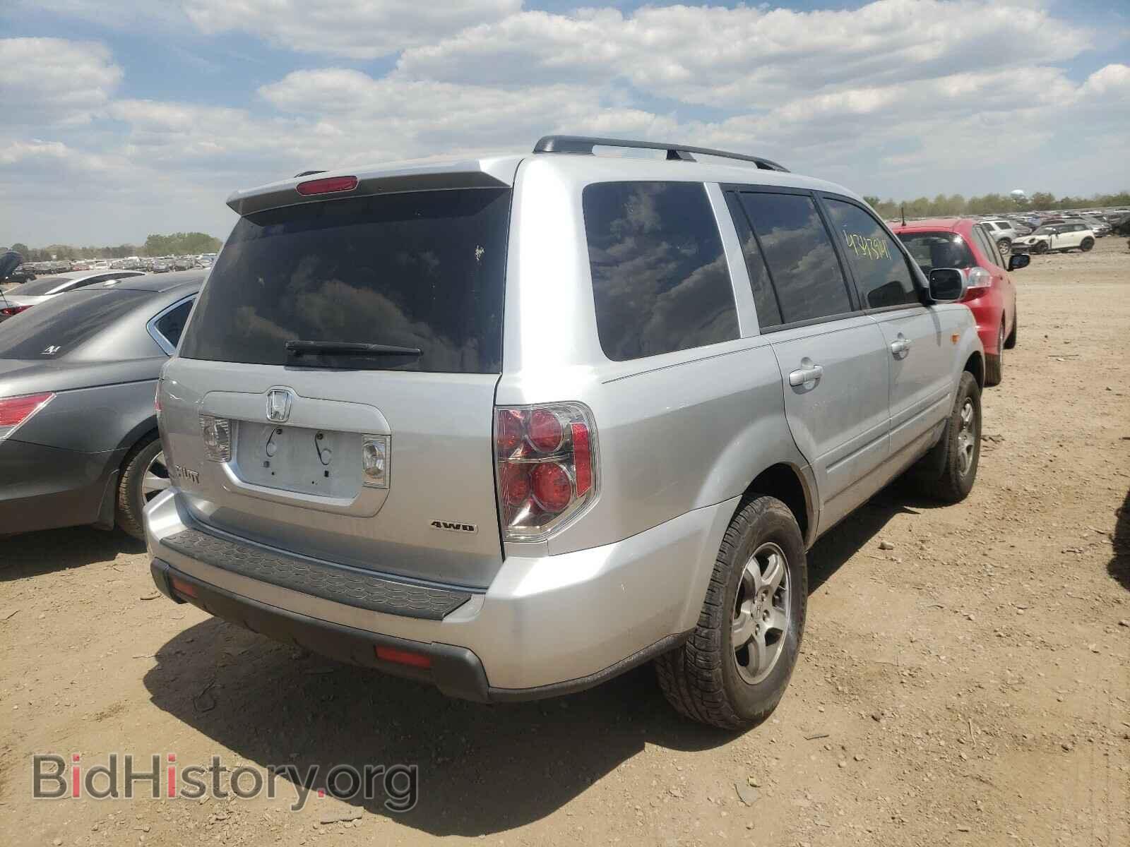 2007 HONDA PILOT - VIN: 5FNYF18467B007724 - Photo 4
