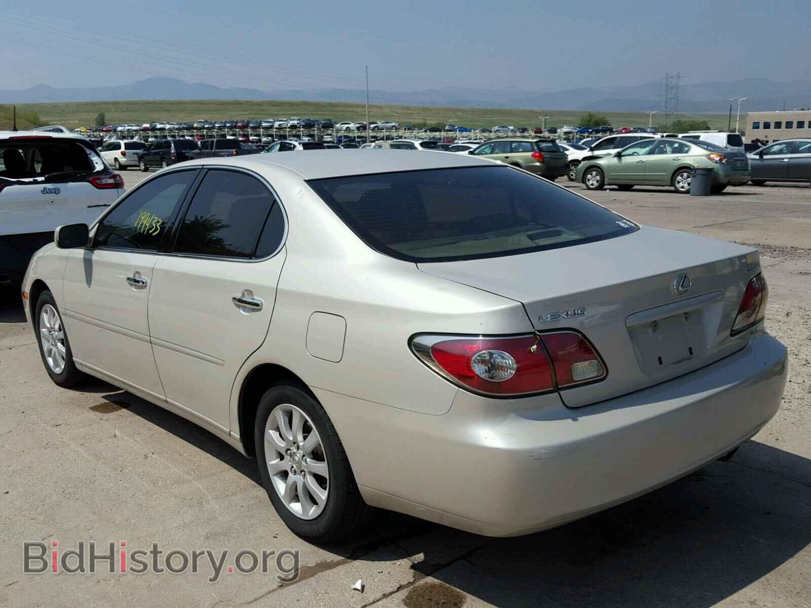 2003 LEXUS ES300 - VIN: JTHBF30G730093401 - Фото 3
