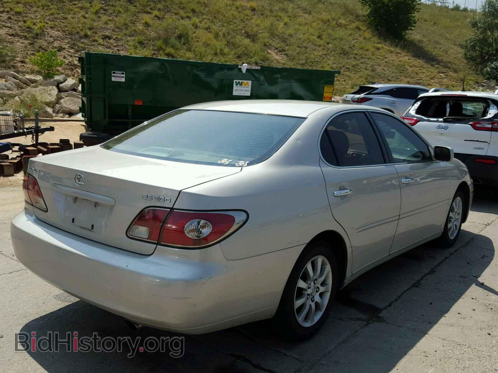 2003 LEXUS ES300 - VIN: JTHBF30G730093401 - Фото 4