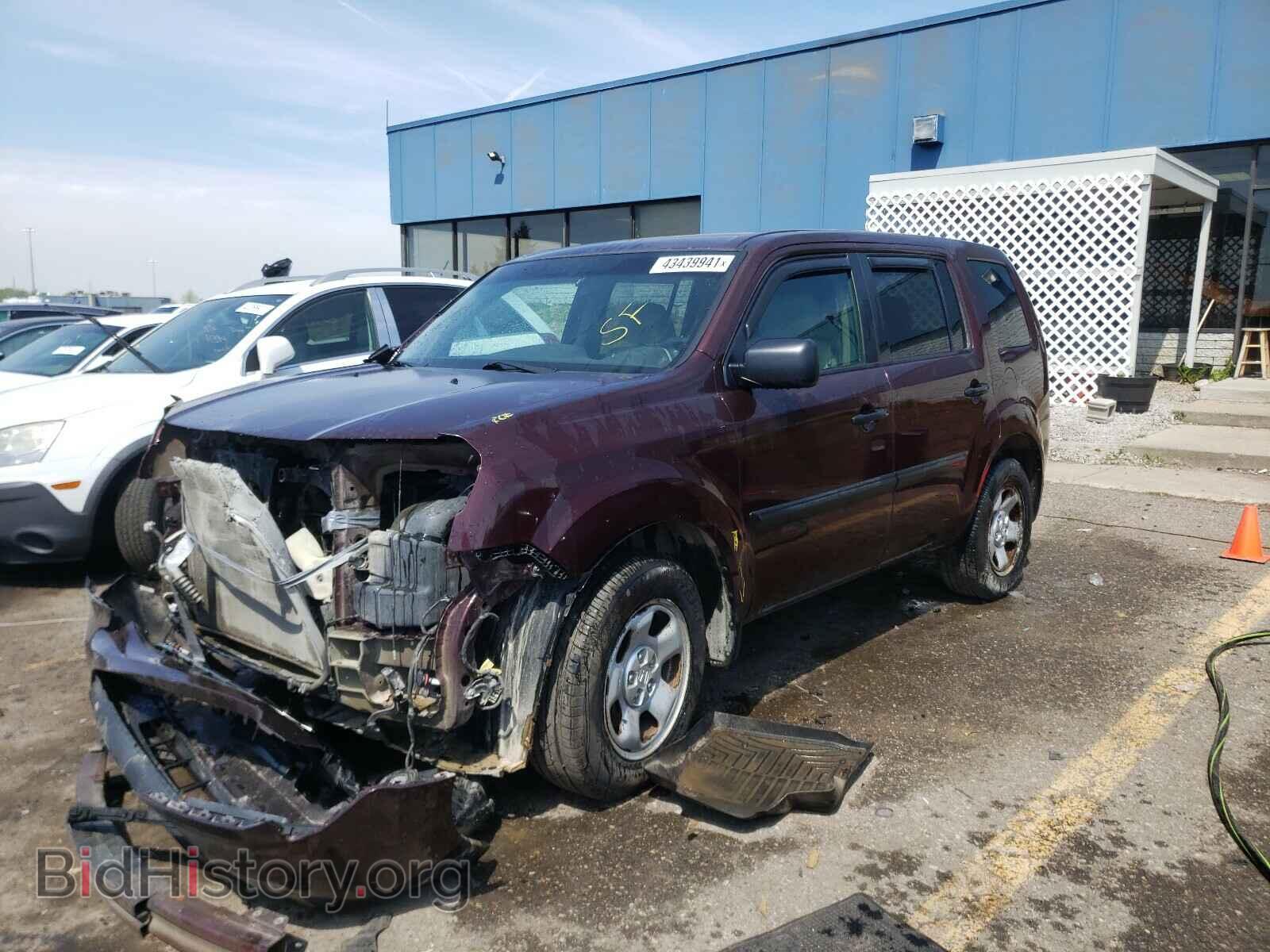 2013 HONDA PILOT - VIN: 5FNYF4H25DB016121 - Фото 2