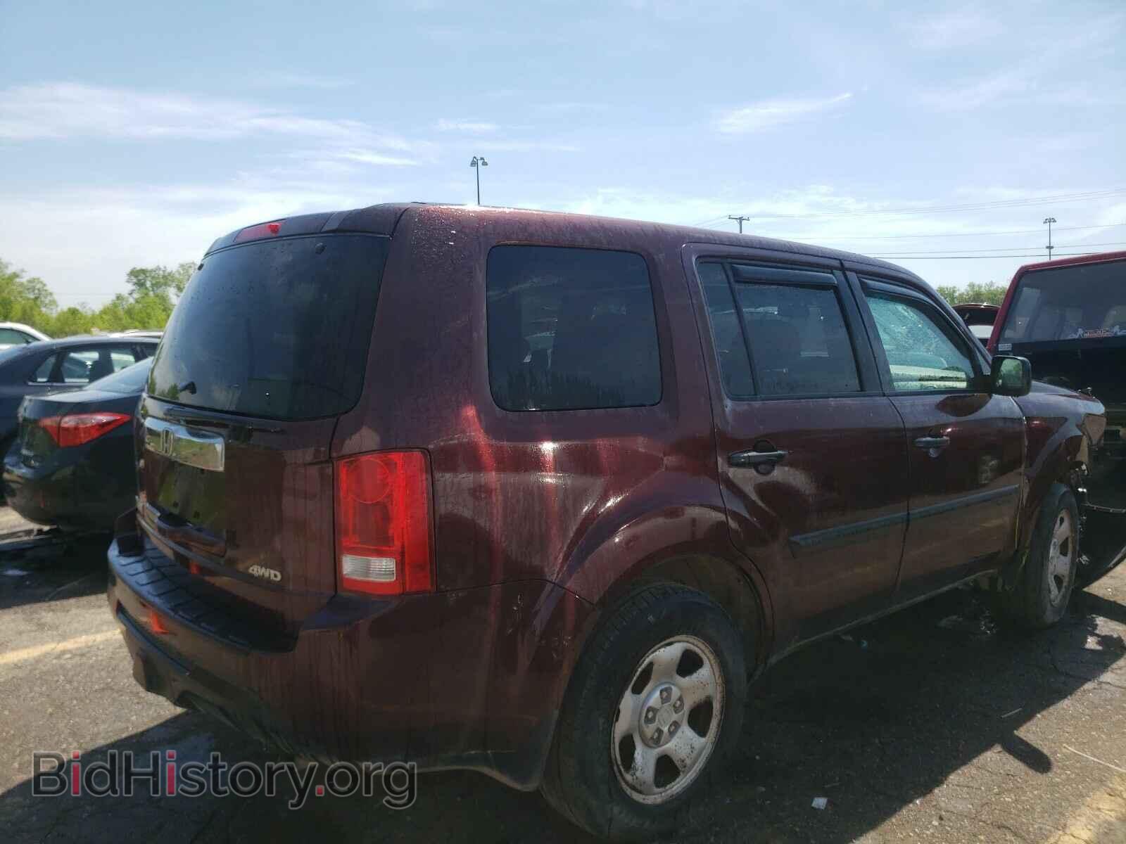 2013 HONDA PILOT - VIN: 5FNYF4H25DB016121 - Фото 4