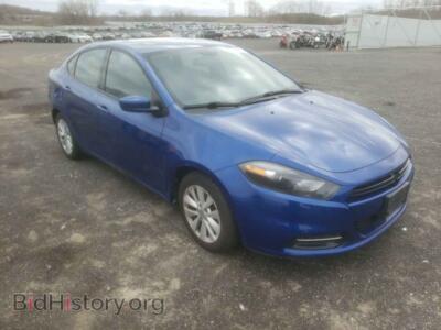 2014 Dodge DART Dart SXT, blue — VIN 1C3CDFBB8ED692998, Copart