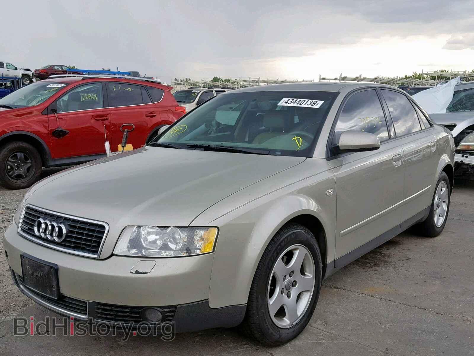 2002 AUDI A4 - VIN: WAULC68EX2A063933 - Фото 2