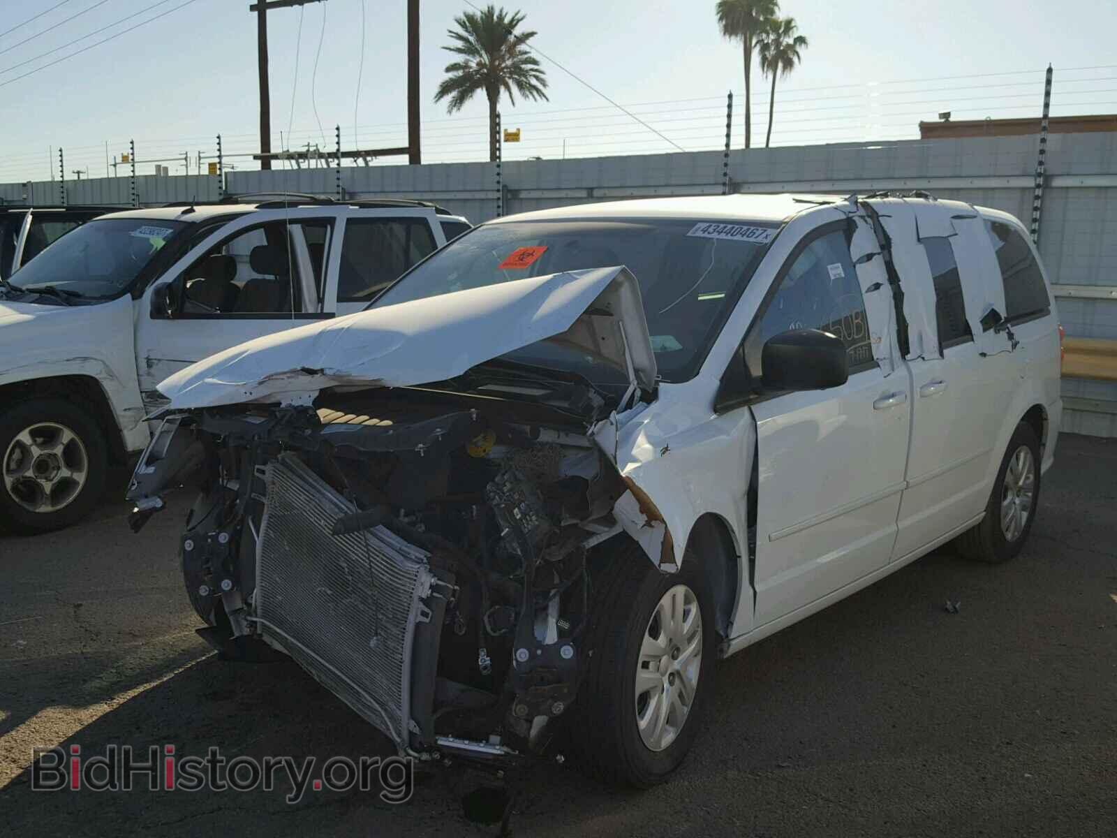 2014 DODGE CARAVAN - VIN: 2C4RDGBG8ER327435 - Фото 2
