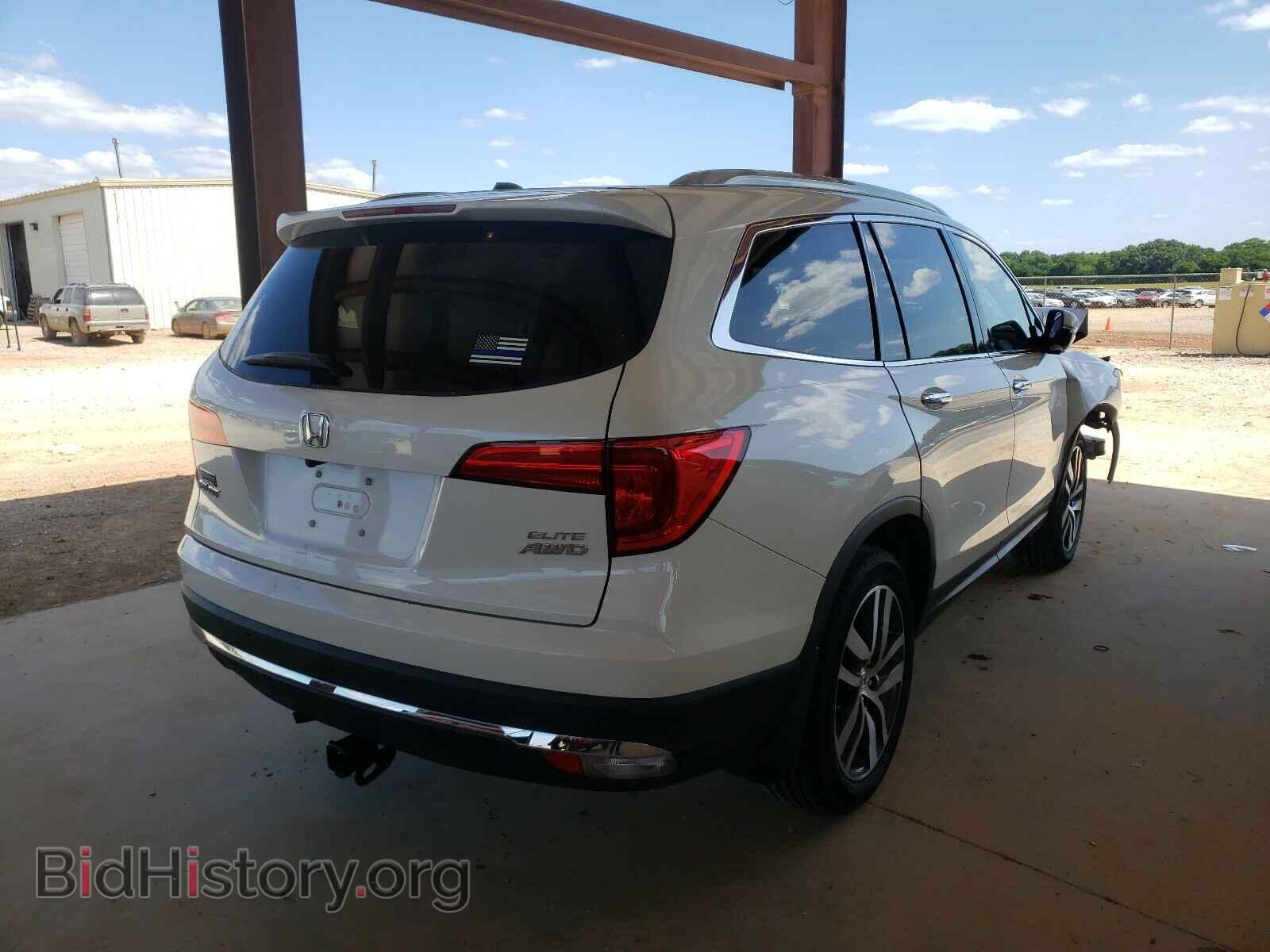 2018 HONDA PILOT - VIN: 5FNYF6H01JB019555 - Фото 4