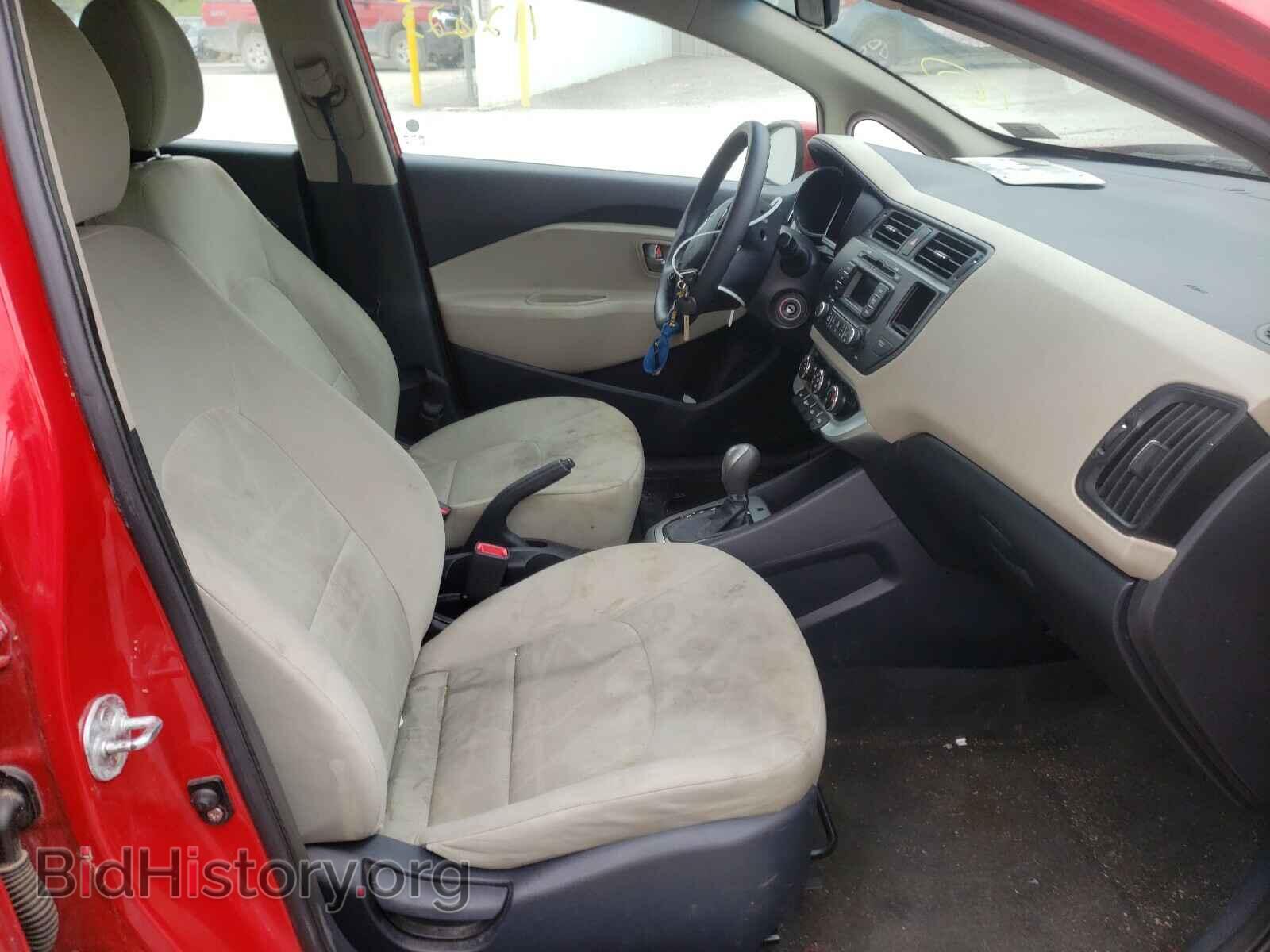 2012 KIA RIO - VIN: KNADM5A36C6017587 - Фото 5