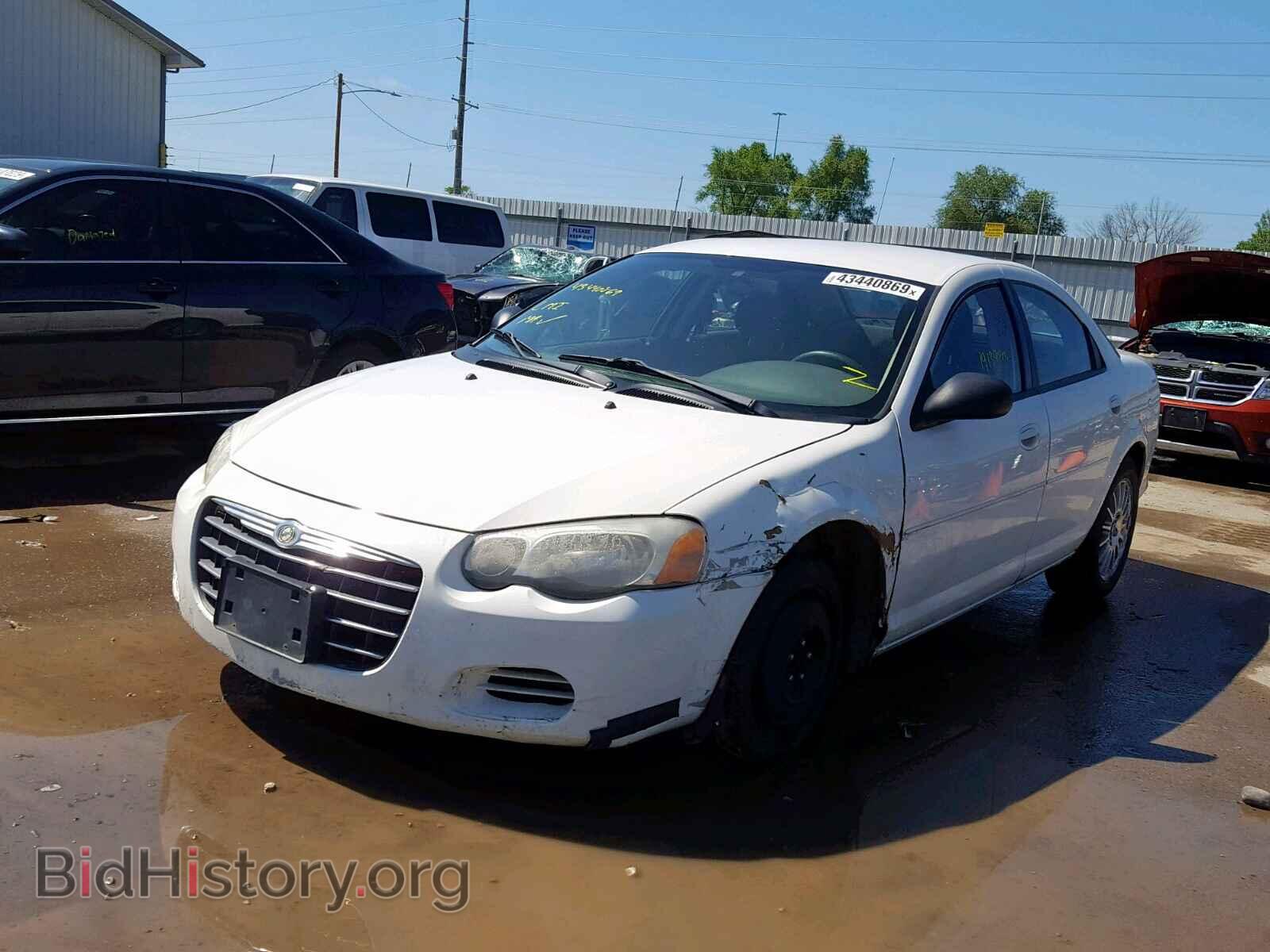 2005 CHRYSLER SEBRING - VIN: 1C3EL56R85N677831 - Фото 2