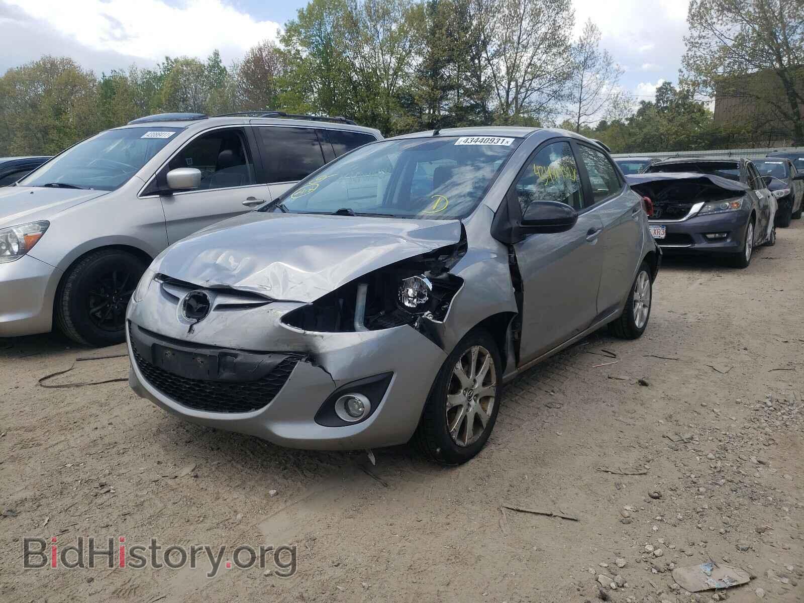 2013 MAZDA 2 - VIN: JM1DE1LY7D0161414 - Фото 2