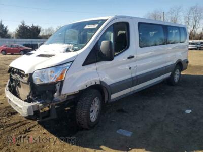 2017 Ford TRANSIT T-350, white — VIN 1FBZX2ZMXHKB17822, Copart