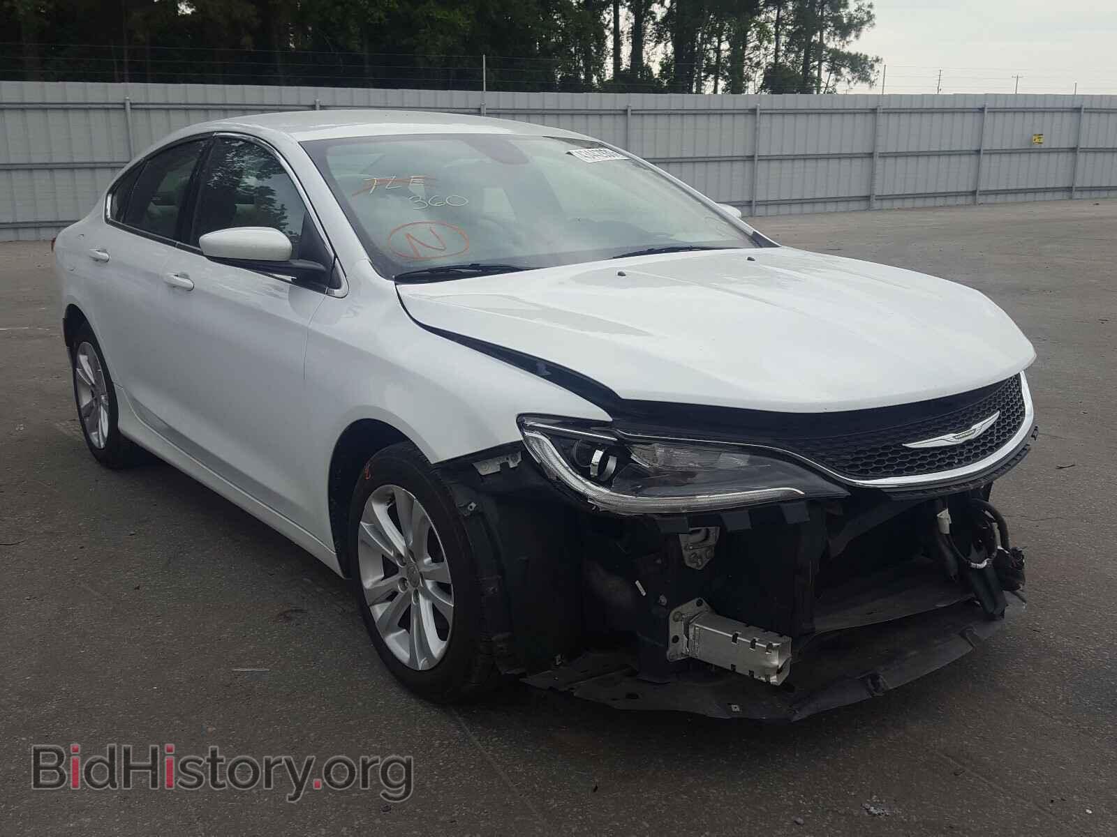 Фотография 1C3CCCAB7FN700670 - CHRYSLER 200 2015