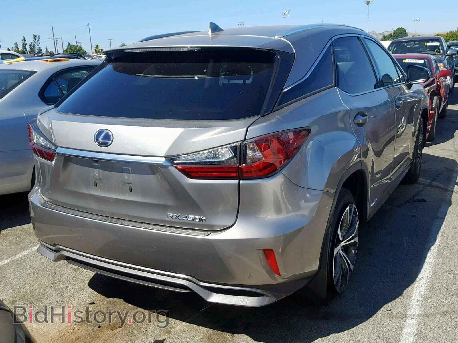 2017 LEXUS RX450 - VIN: 2T2BGMCA2HC019713 - Фото 4