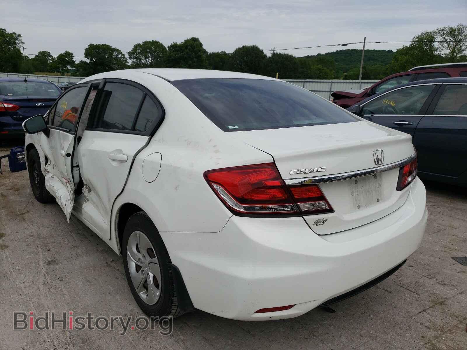 2014 HONDA CIVIC - VIN: 2HGFB2F55EH528740 - Фото 3