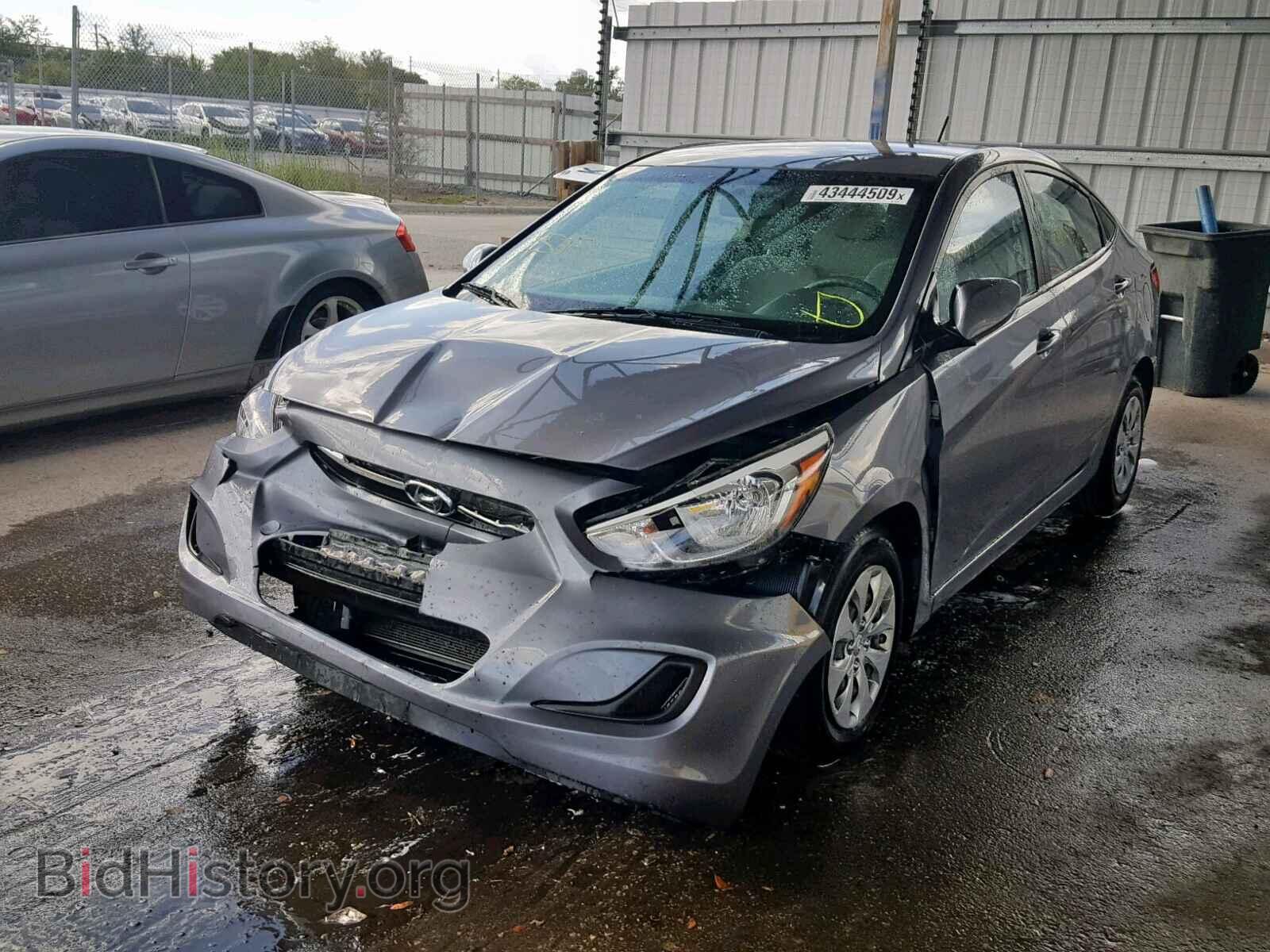 2016 HYUNDAI ACCENT - VIN: KMHCT4AE9GU962107 - Фото 2