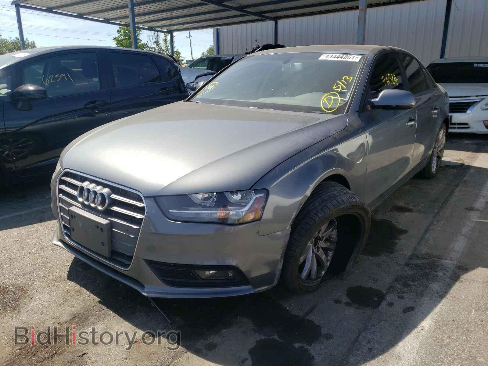 2013 AUDI A4 - VIN: WAUAFAFL4DN009719 - Фото 2
