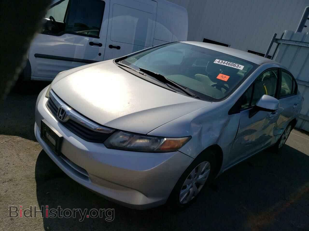 Фотография 2HGFB2E59CH513754 - HONDA CIVIC 2012