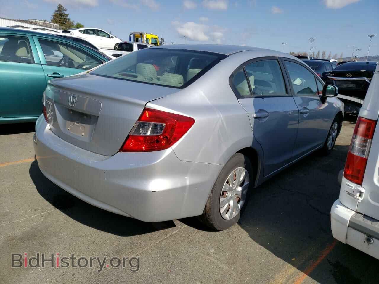 2012 HONDA CIVIC - VIN: 2HGFB2E59CH513754 - Фото 3