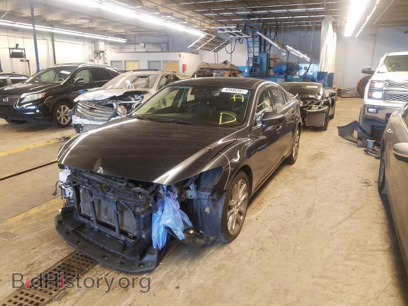 2014 MAZDA 6 - VIN: JM1GJ1W59E1102483 - Фото 2