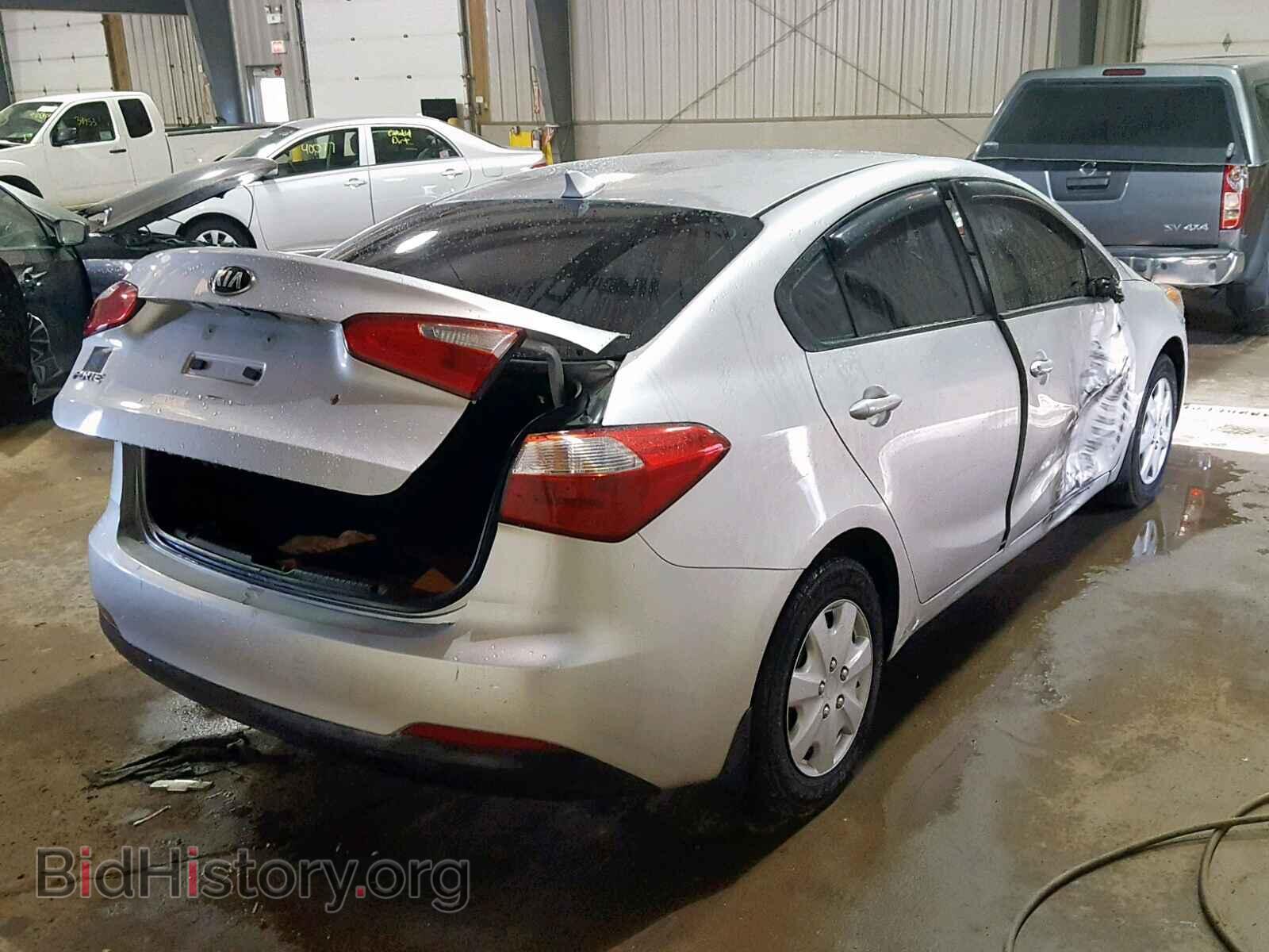 2014 KIA FORTE LX - VIN: KNAFK4A65E5218554 - Фото 4