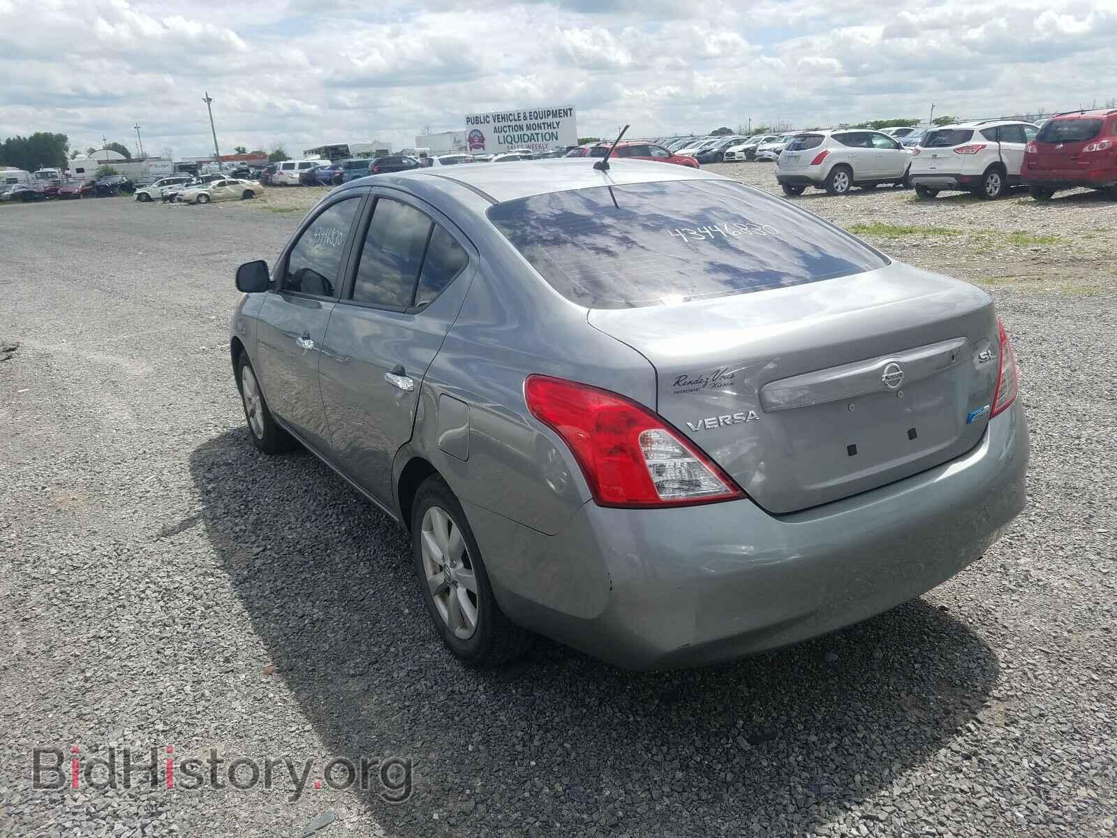 2012 NISSAN VERSA - VIN: 3N1CN7APXCL837237 - Фото 3
