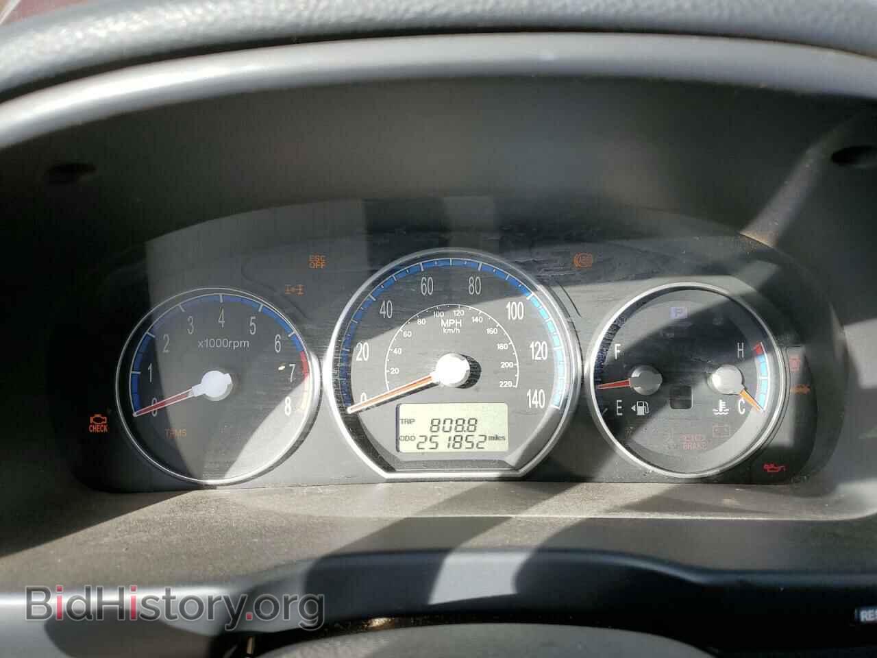 2009 HYUNDAI SANTA FE - VIN: 5NMSG73D99H282650 - Фото 9
