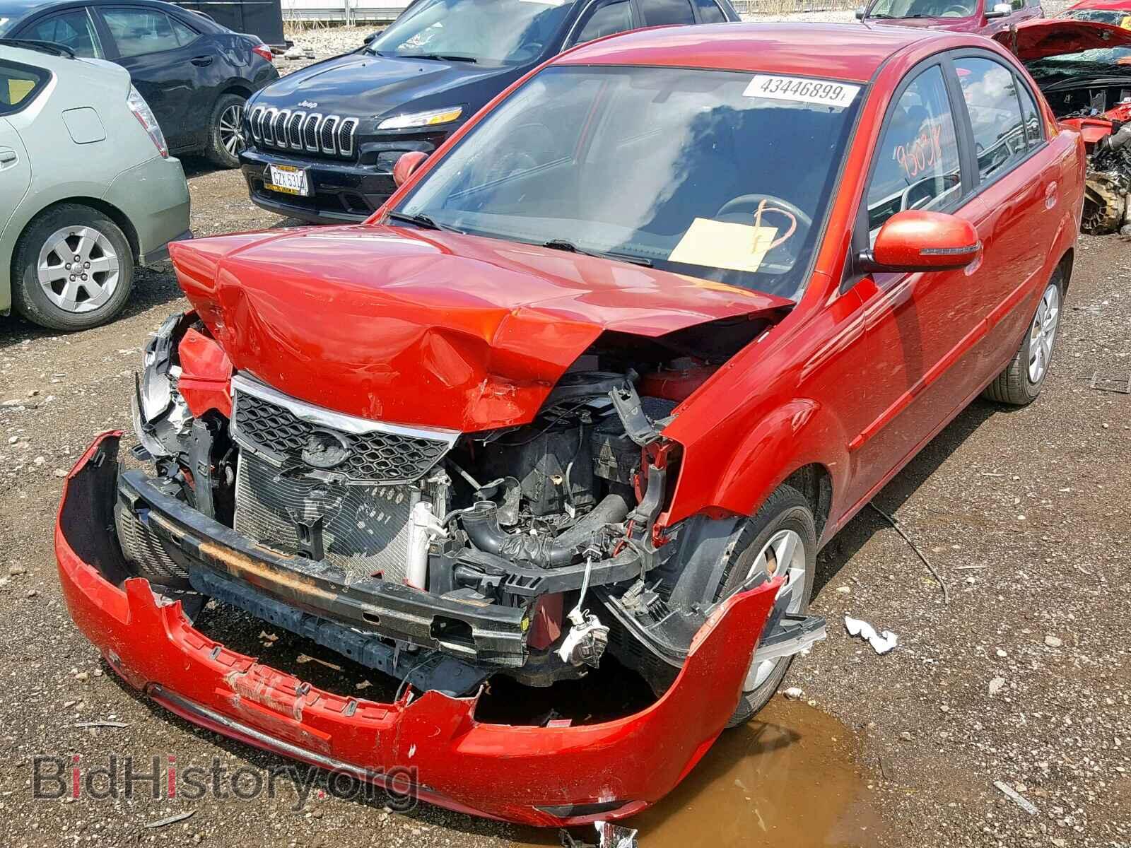 2011 KIA RIO BASE - VIN: KNADH4A36B6868723 - Фото 2