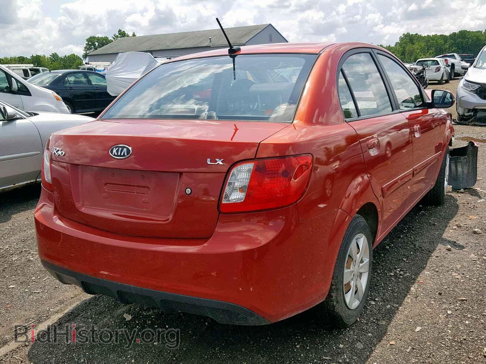 2011 KIA RIO BASE - VIN: KNADH4A36B6868723 - Фото 4
