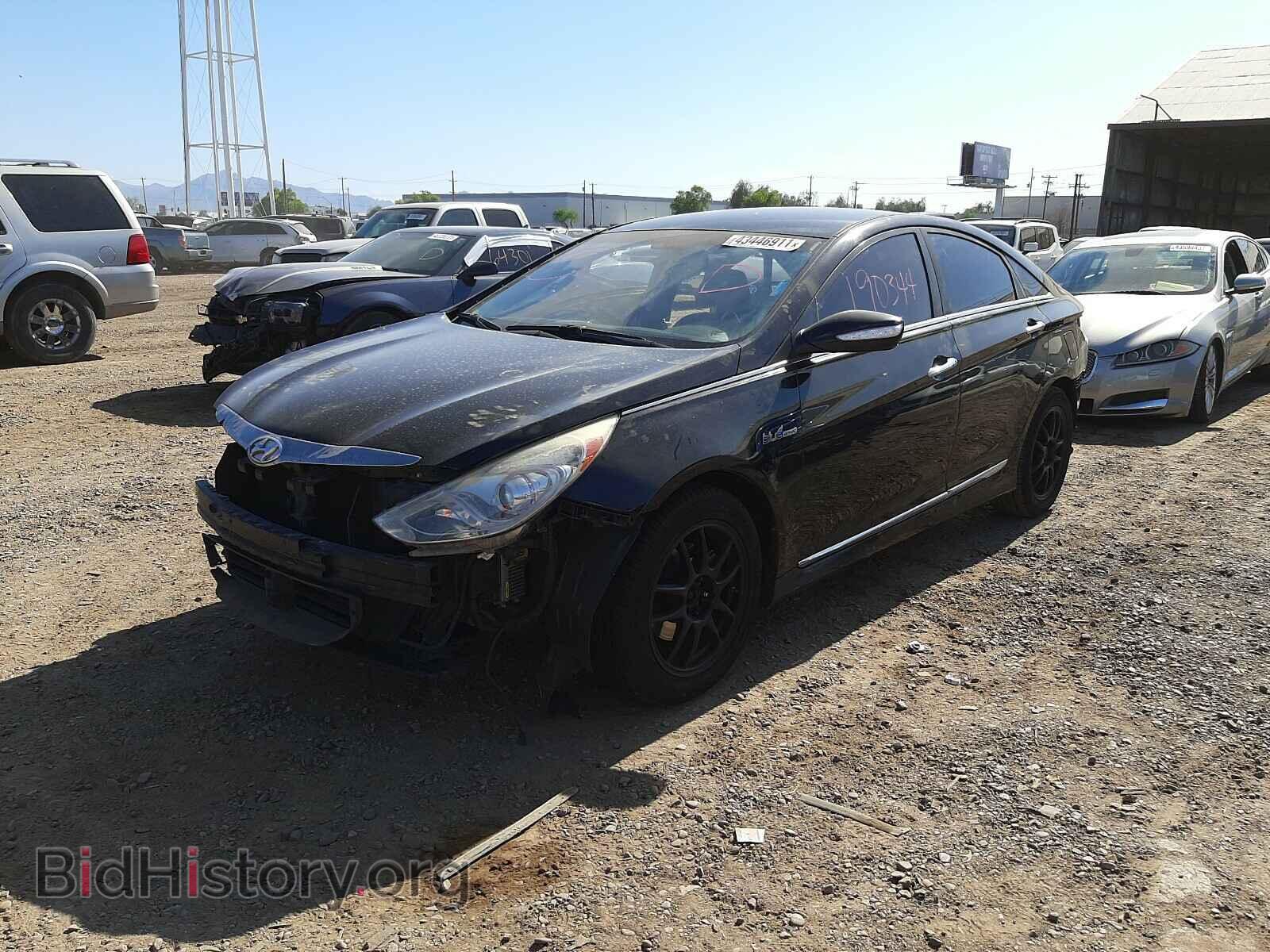 2013 HYUNDAI SONATA - VIN: KMHEC4A42DA082721 - Фото 2