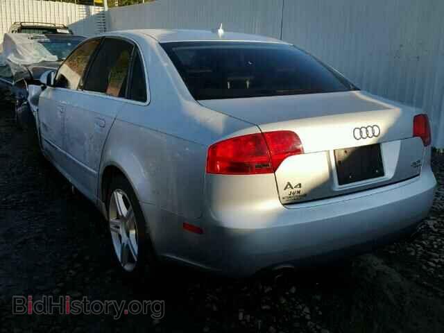 2007 AUDI A4 - VIN: WAUDF78E27A178177 - Фото 3