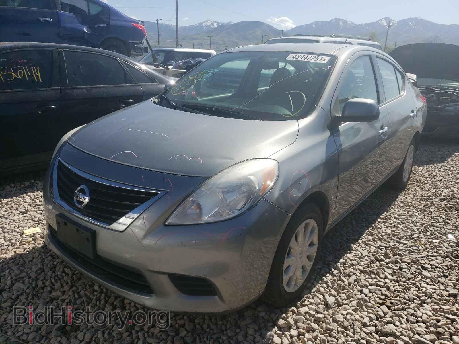2014 NISSAN VERSA - VIN: 3N1CN7AP1EL816618 - Фото 2