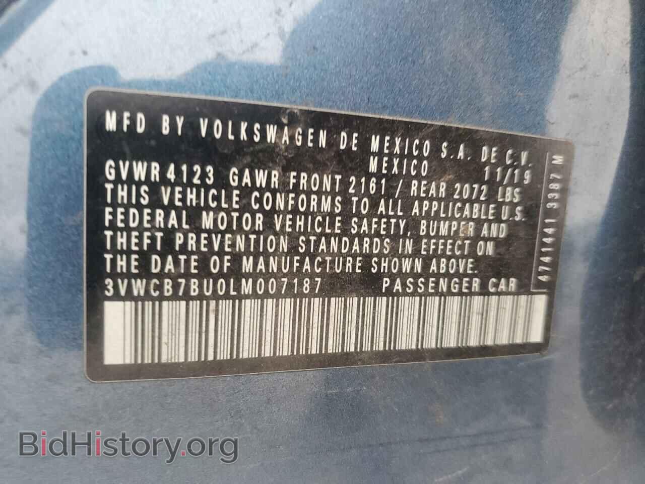 2020 VOLKSWAGEN JETTA - VIN: 3VWCB7BU0LM007187 - Фото 12