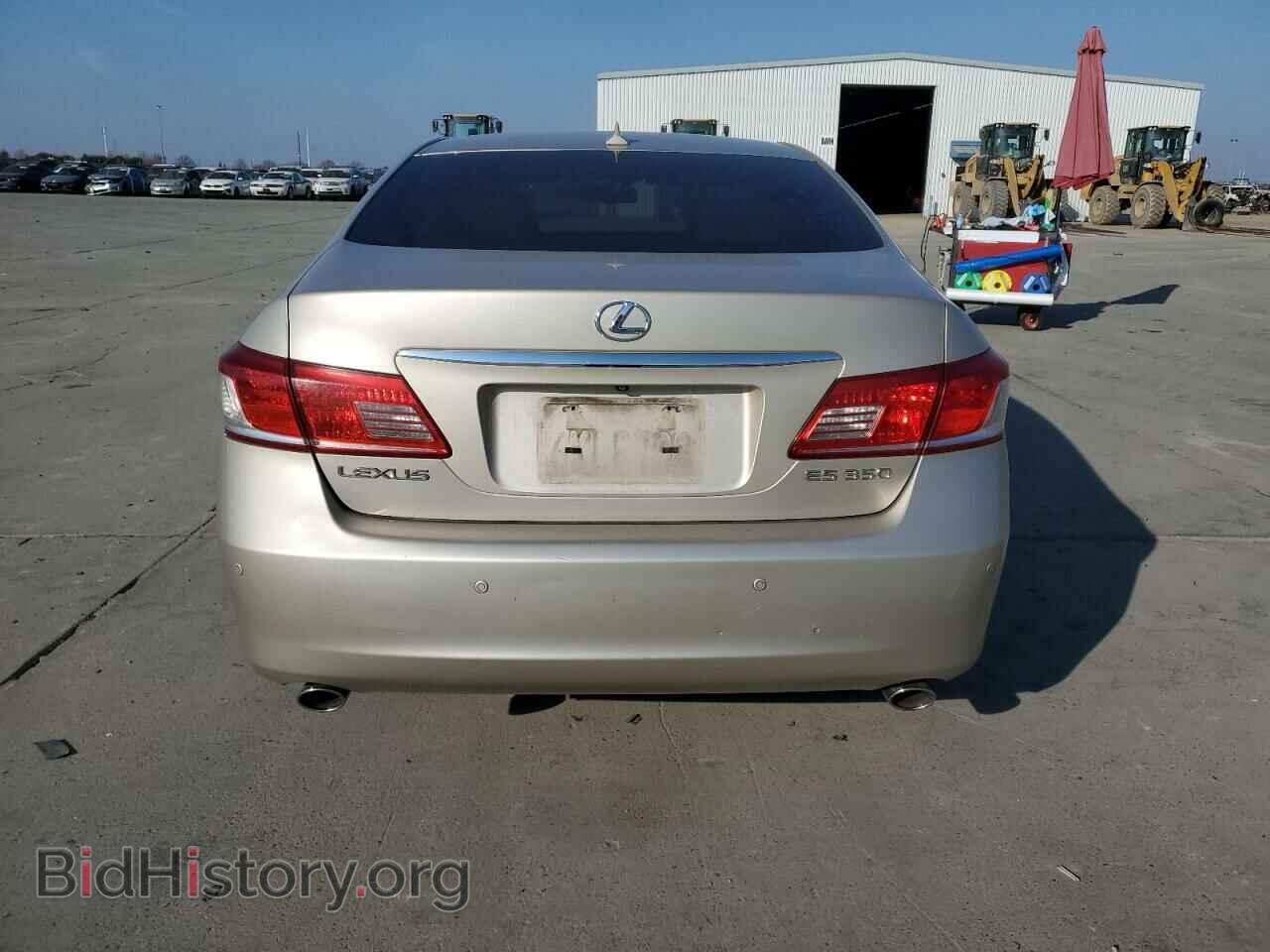 2010 LEXUS ES350 - VIN: JTHBK1EG2A2343637 - Фото 6