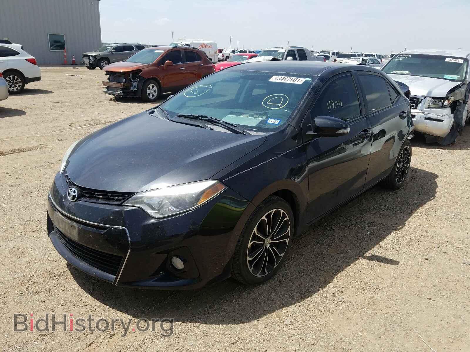 2014 TOYOTA COROLLA - VIN: 5YFBURHE6EP027671 - Фото 2