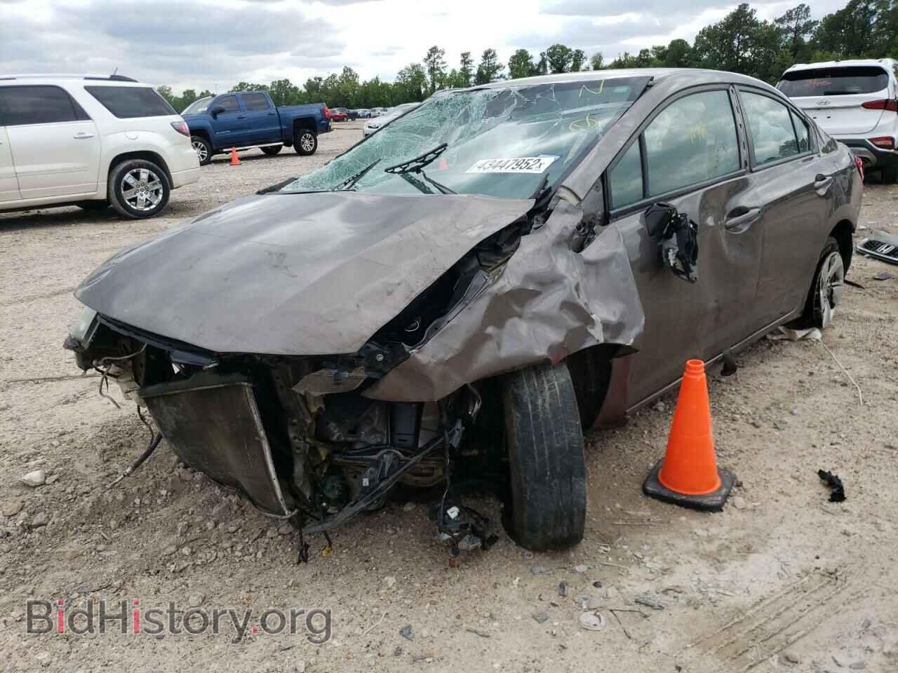 2015 HONDA CIVIC - VIN: 2HGFB2F52FH516305 - Фото 2