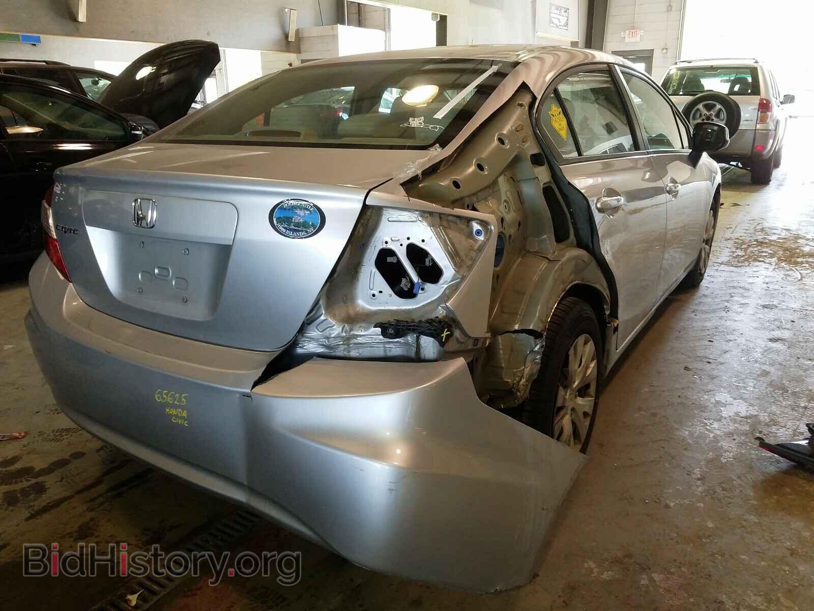 2012 HONDA CIVIC - VIN: 19XFB2F59CE386433 - Фото 4