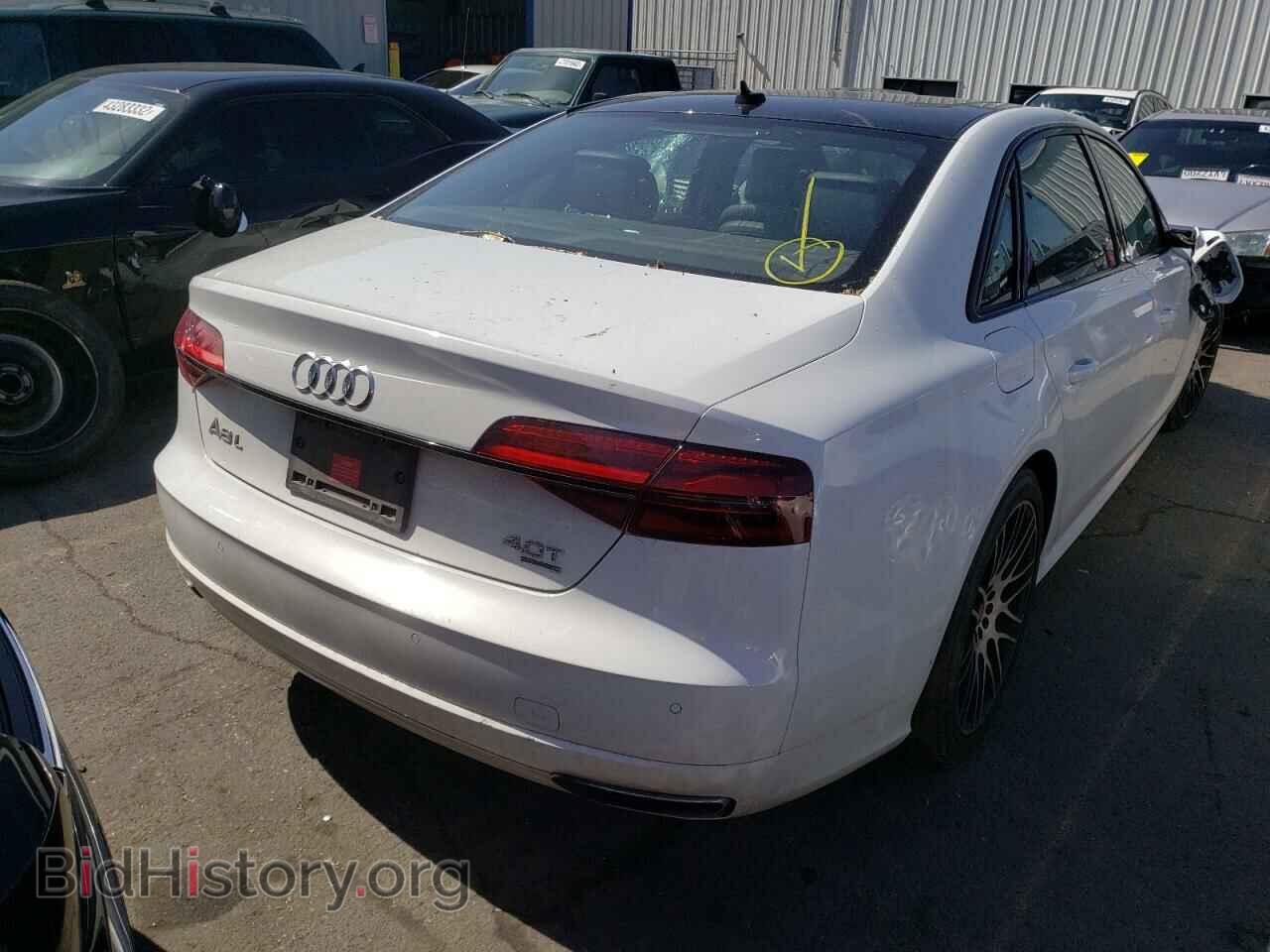 2018 AUDI A8 - VIN: WAU43AFD5JN000425 - Фото 4
