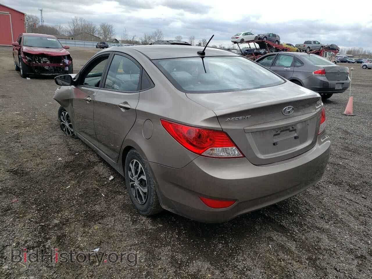 2013 HYUNDAI ACCENT - VIN: KMHCT4AE2DU275630 - Фото 3