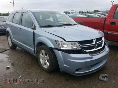 2013 Dodge JOURNEY SE, синий — VIN 3C4PDCAB9DT578157, Copart