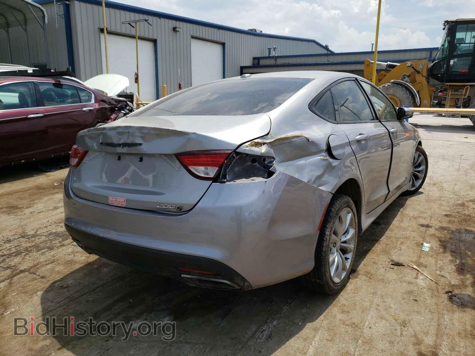 2015 CHRYSLER 200 - VIN: 1C3CCCBB4FN654262 - Фото 4