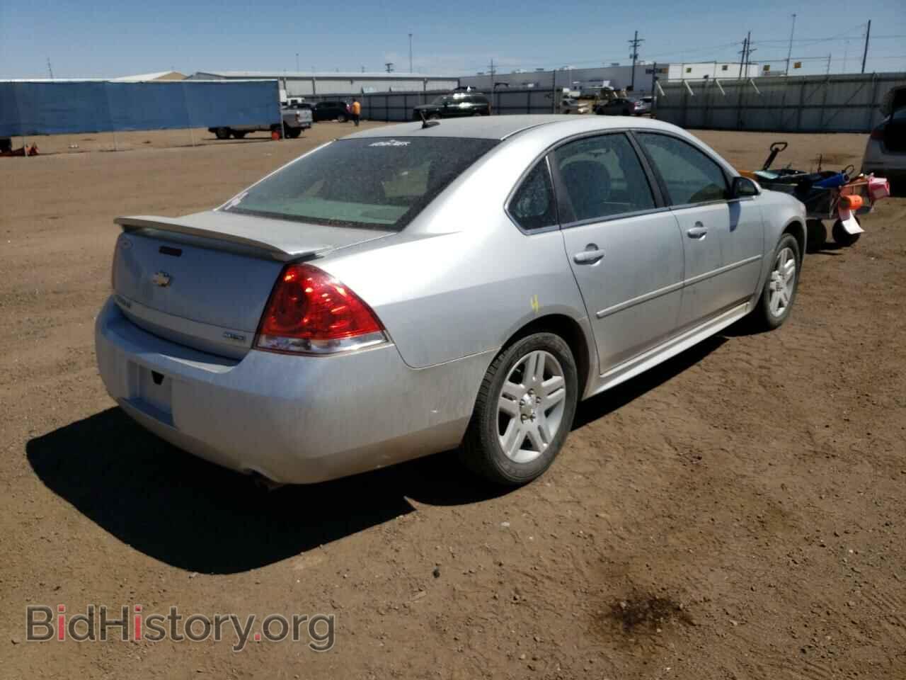 2012 CHEVROLET IMPALA - VIN: 2G1WB5E31C1190817 - Фото 4