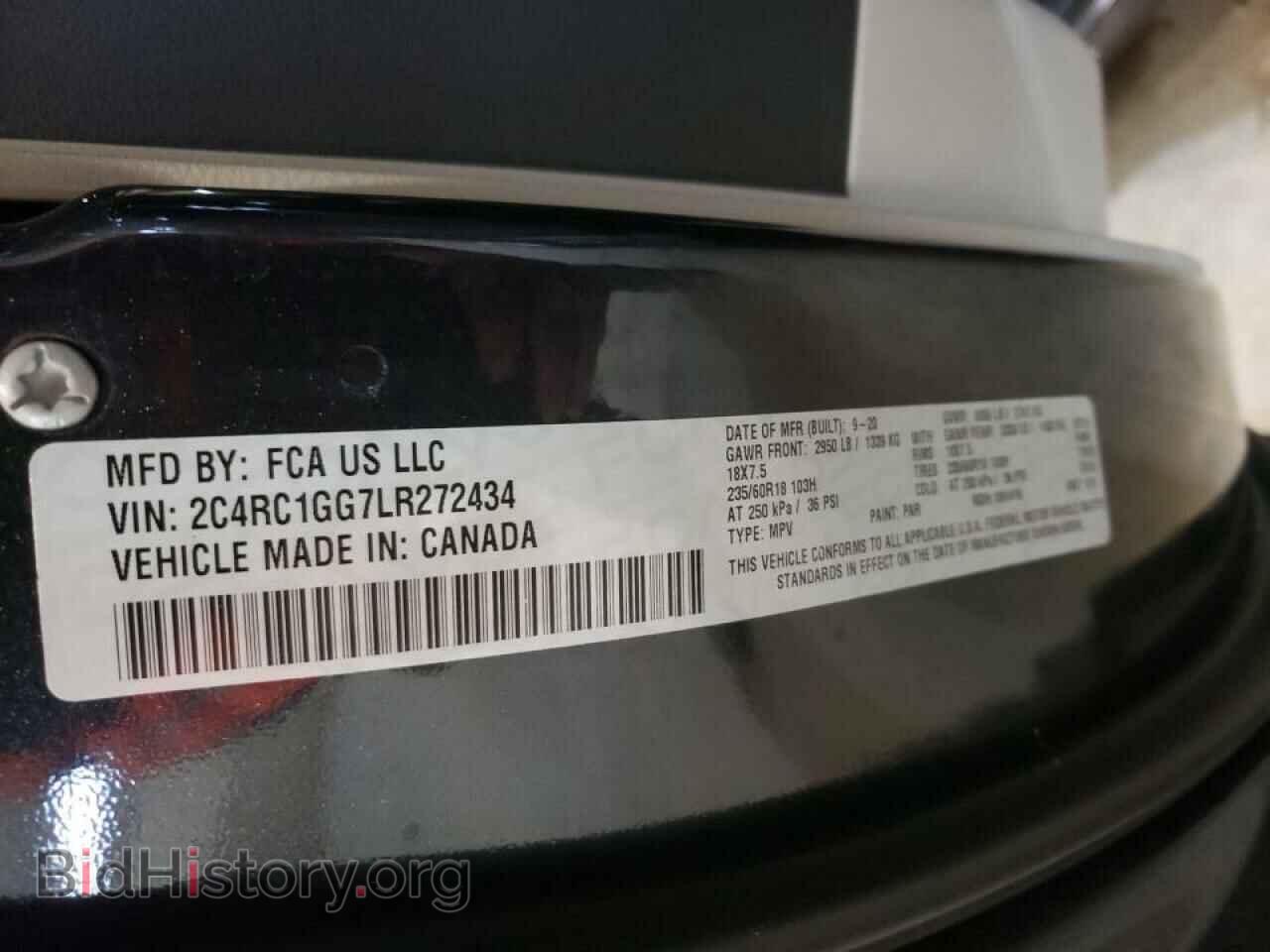 2020 CHRYSLER PACIFICA - VIN: 2C4RC1GG7LR272434 - Photo 10