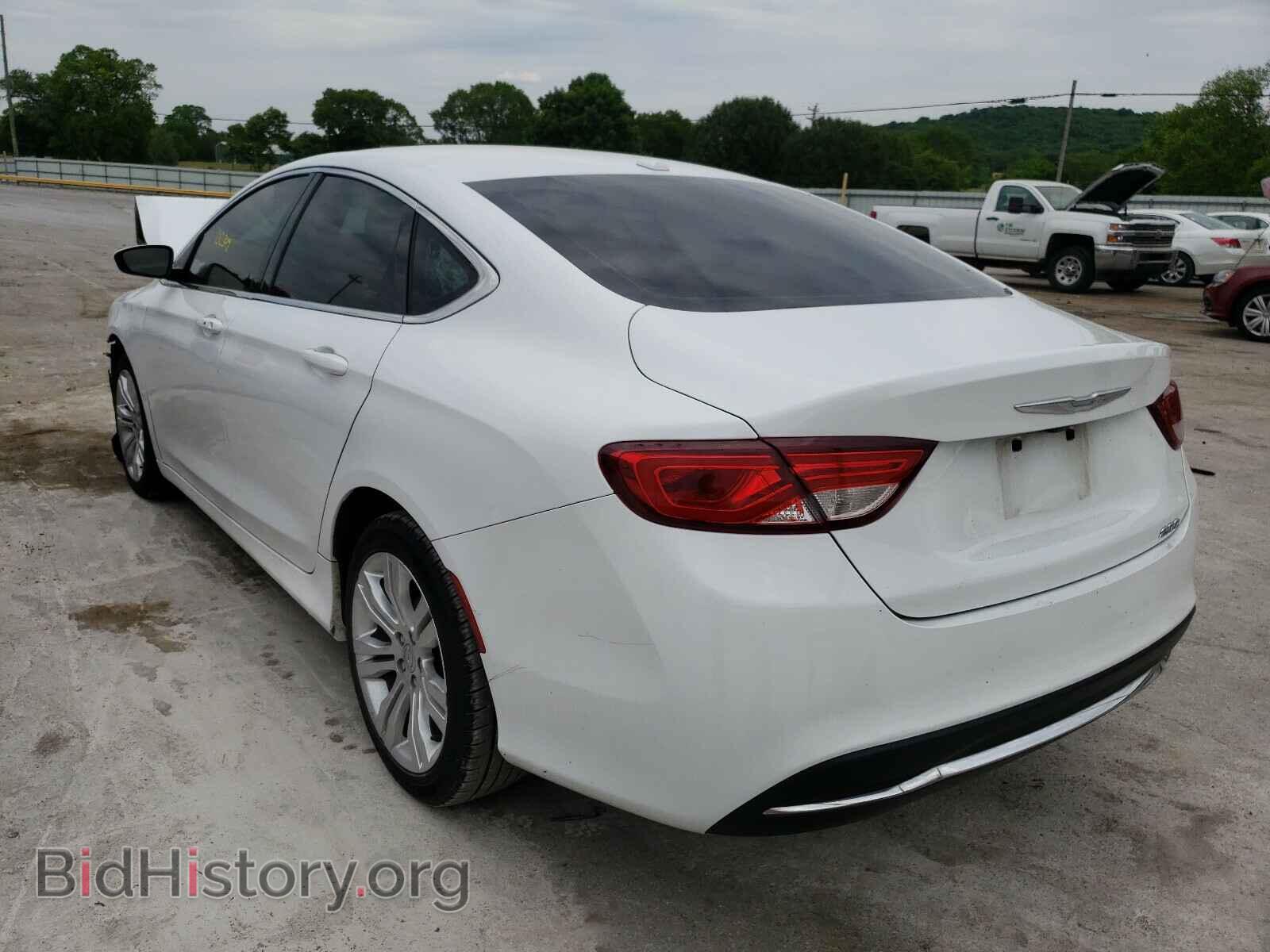2015 CHRYSLER 200 - VIN: 1C3CCCAB9FN541344 - Фото 3