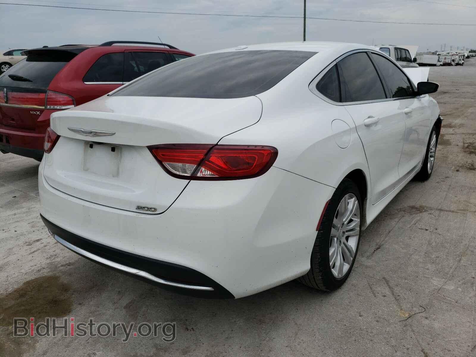 2015 CHRYSLER 200 - VIN: 1C3CCCAB9FN541344 - Фото 4