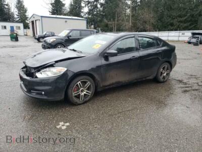 2013 Dodge DART SE, черный — VIN 1C3CDFAA0DD292375, Copart