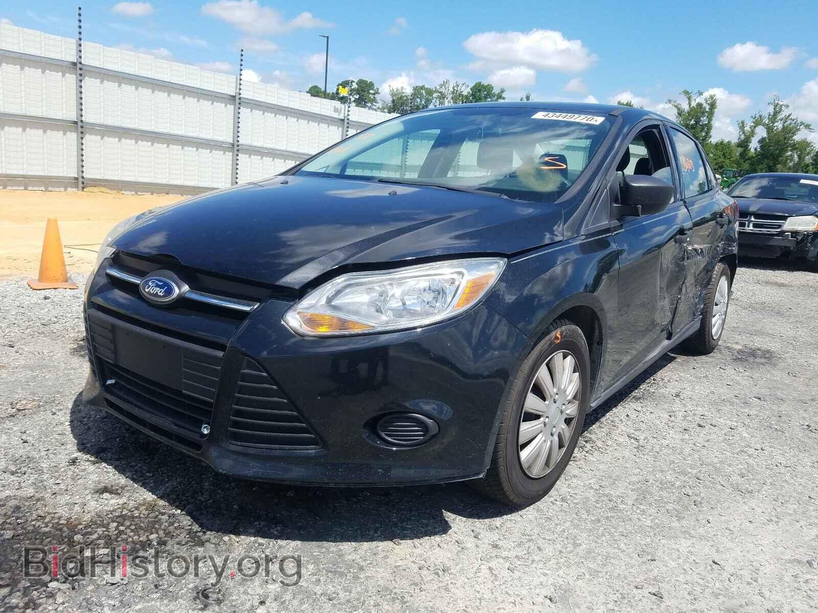 2014 FORD FOCUS - VIN: 1FADP3E21EL344327 - Фото 2