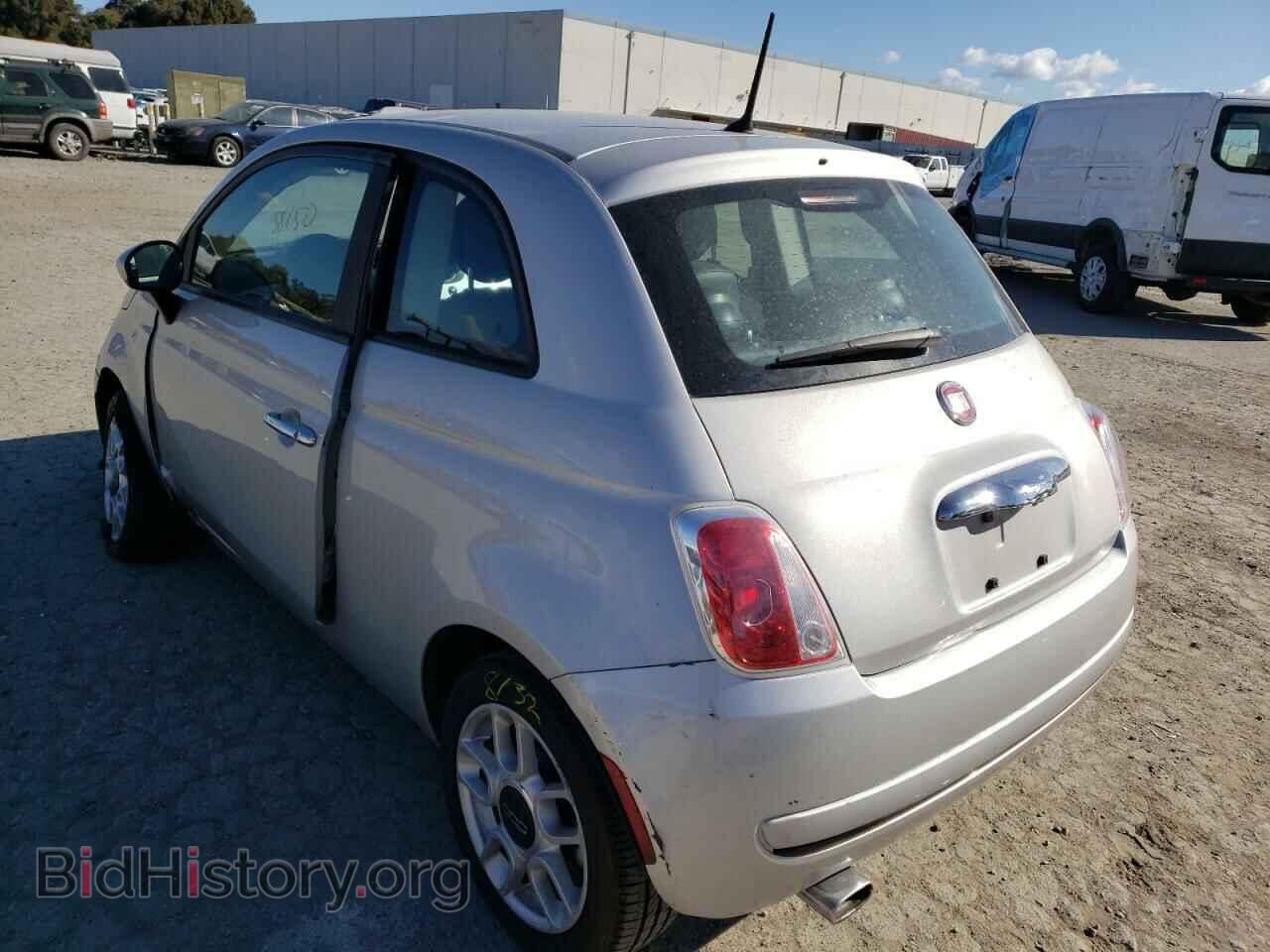 2013 FIAT 500 - VIN: 3C3CFFAR3DT633228 - Фото 3