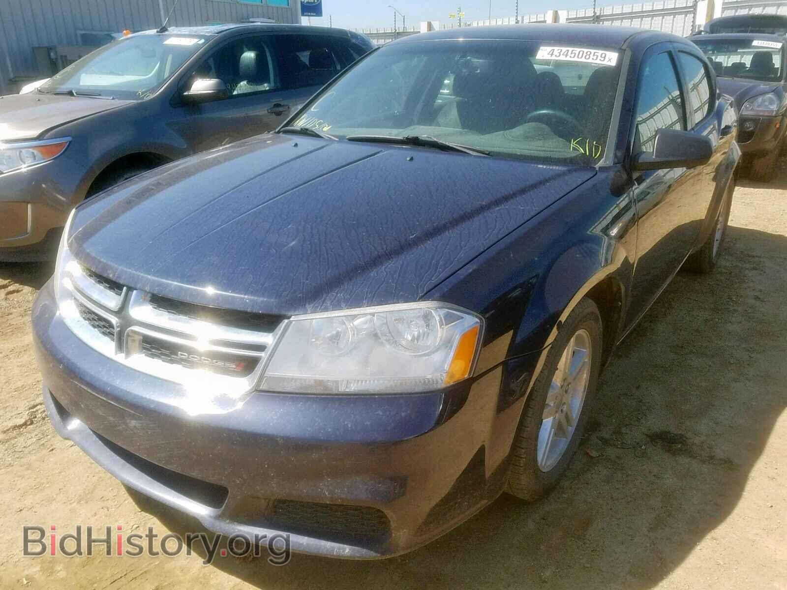 2013 DODGE AVENGER - VIN: 1C3CDZABXDN634905 - Фото 2