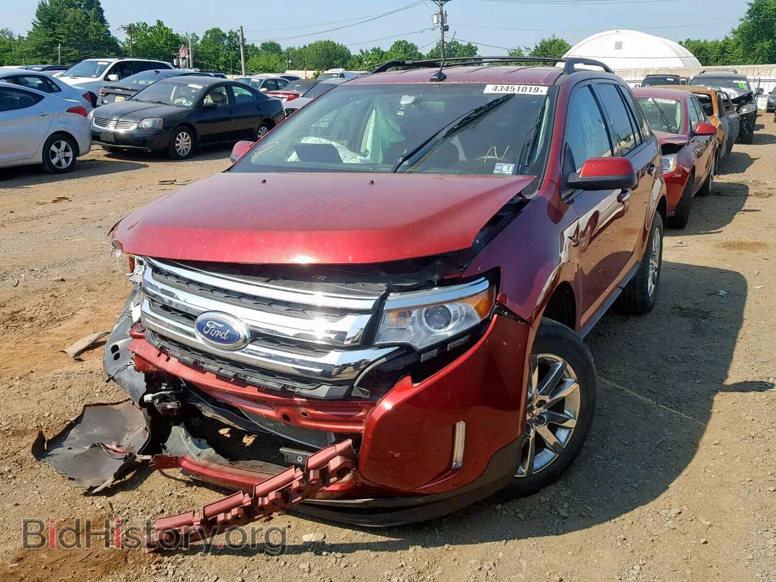 2014 FORD EDGE SEL - VIN: 2FMDK4JCXEBA98242 - Photo 2
