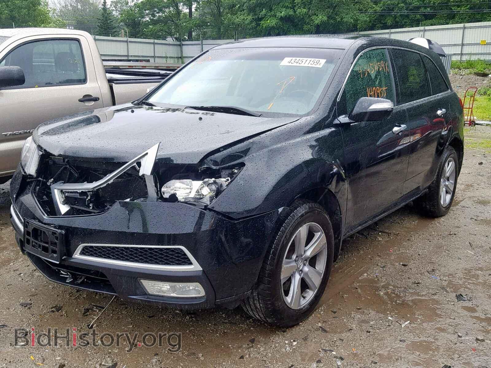 2011 ACURA MDX - VIN: 2HNYD2H68BH521987 - Фото 2