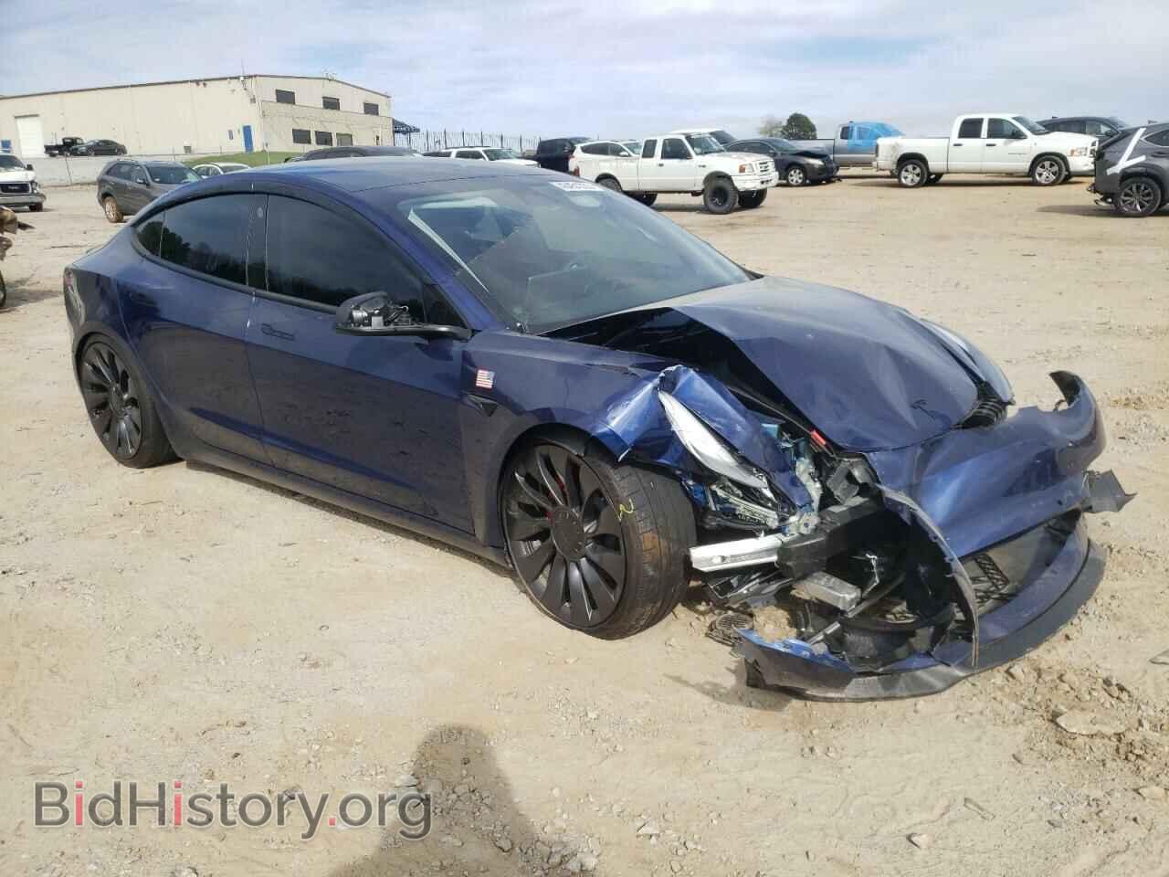 2022 TESLA MODEL 3 - VIN: 5YJ3E1EC3NF165735 - Фото 4