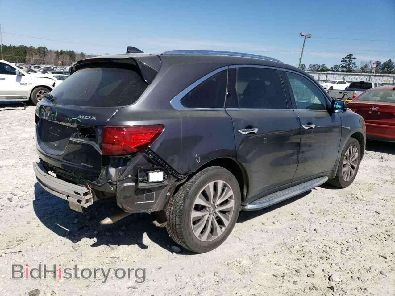 2014 ACURA MDX - VIN: 5FRYD4H47EB003944 - Фото 3